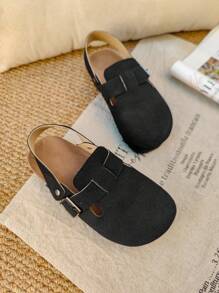 Kids' Fashion Breathable Open Toe Sandals, Lightweight Comfortable Non-Slip Sandals Suitable For Indoor/Outdoor, Beach, Spring/Summer