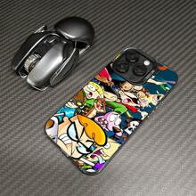 Funda de silicona suave con diseño creativo y de moda para teléfonos modelo 16 Promax/16plus/16pro/16, 15/14/13/12/11 que protege contra golpes y caídas, orificio preciso para la cámara y de un solo bloque de material de silicona.