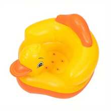 Asiento de baño plegable y portátil para bebé con diseño antideslizante e hinchable para jugar y aprender. Juguetes de bebé, juguetes de bebé niño, decoraciones para baby shower