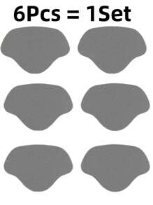 6/12 Pcs(6Pcs/Set) Shoe Heel Protectors - Self-Stick Wear-Resistant Patches For Shoe Linings, Anti-Slip Cushion Pads For Leather/Canvas Shoes, Durable Foot Care Accessories For High Heels/Sneakers | Blister Prevention & Lining Reinforcement | Invisible Footwear Rescue Kit