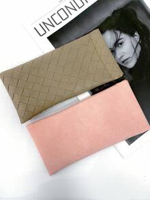 1 件荔枝压花眼镜套，可爱 PU 皮革太阳镜眼镜包盒便携式旅行配件女士眼镜配件 - 多色 - 查看 17