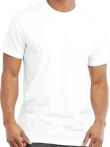 [HUK Fishing Tee] HUK Cotton Graphic T-Shirt | Men's Blue Casual Short Sleeve With Fishing Illustration, Loose Round Neck Tee For Casual Attire & Gifts, Fishing Shirt,Summer Men Vacation Outfits,Men Vacation,Graphic Tees Men,Father's Day Gift,A Great Gift - White - View 2