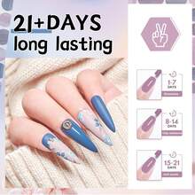 42 Colour Nail Kit For Beginners With Everything, Gel Nail Polish Kit, Gel Nail Polish Kit With Uv Light, Nail Kits, Mail Set, Teen Girl Gifts Stuff, Pely Nail Extension Gel Kit, Nail Supplies - Neon - View 3