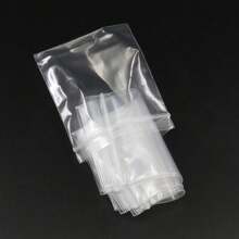 30-100 st Klart Zip Lock Ziplock Förvaring Presentpåsar Transparent plast Små smycken Förpackning För Armband Halsband Örhängen Ringar Smycken Förvaring