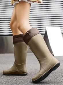 Detachable Portable Rain Boots For Men & Women, Multi-Purpose Outdoor Camping Waterproof Tall Boots, Couple Wading Shoes