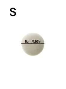 1/2pcs Solid Laundry Ball, Premium Natural Wool Dryer Balls - Replace Dryer Sheets & Fabric Softener - Laundry Balls For Dryer Dryer Sheets Clothes Anti-Static Laundry Wool Drying Balls, Reusable Softener, Wool Drying Balls, Washing Machine Accessories