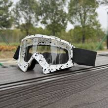 1pc New Lightweight Motorcycle Goggles, Outdoor Sports Sunglasses, Comfortable Wearing