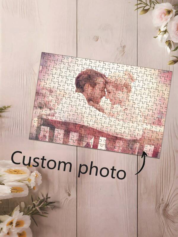 Personalized Puzzle Customization, DIY Customized Photo Puzzle Customization (Without Photo Frame), You Can Upload Family Photos, Cute Pet Photos, Travel Scenery And Other Photos. The Assembly Process Is Full Of Fun. It Is A Thoughtful Gift For Family, Friends Or Yourself