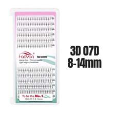 FADVAN Fadvan 120Fans Premade Fan Lashes 3D 5D 6D 8D 10D 12D 16D 20D 30D 0.07 C/D 8-14mm Volume Individual Short Stem  Eyelash Extension Makeup Supplies