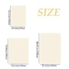 1pc Watercolor Floral Pattern Polyester Tablecloth, Spring/Summer Blue Green White Flower & Leaf Festive Tablecloth, Washable Seasonal Tablecloth, Home Kitchen Dining Party Picnic Decor, Gift