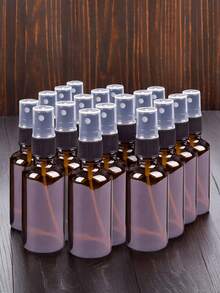 10 confezioni da 100ml di bottiglie spray con protezione UV a nebulizzazione fine - Contenitori in plastica ricaricabili di dimensioni da viaggio per acconciature, oli essenziali, profumi. Bottiglia spray versatile per uso domestico, bagno, cucina, prodotti di bellezza e accessori per la pulizia all'aperto (Bottiglia per profumo) - Multicolore - Visualizzare 2