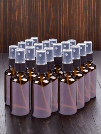 10 Pack 100ml UV Protective Fine Mist Spray Bottles - Refillable Travel-Size Plastic Containers For Hair Styling, Essential Oils, Perfumes Versatile Spray Bottle For Home, Bathroom, Kitchen, Beauty Essentials & Outdoor Cleaning Accessories