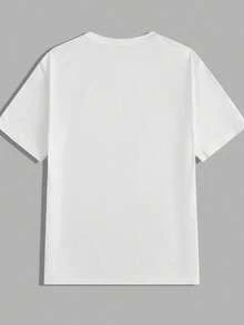 Kit 3 Men's T-Shirts Los Angeles Shirt 100% Premium Cotton 30.1 Comfortable Unisex Blouse New Release - Đen và trắng - Xem 5