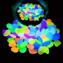 Miniature Vibrant Glowing Stones Are Used To Decorate Gardens, Spaces And Walkways, Display Metal Garden Art, And Also For Fish Tanks.