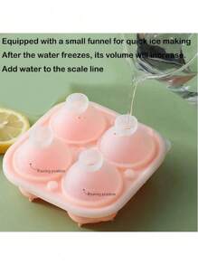 1 pieza Molde de silicona en forma de rosa para cubitos de hielo para hacer helados creativos DIY