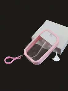 Silicone Case Compatible With Touchland Hand Sanitizer Spray, Protective Case With Keychain For Power Mist And Glow Mist 1 Fl Oz, Hand Sanitizer Spray Accessory Gifts Birthday Graduation