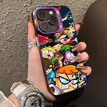 Funda de silicona suave con diseño creativo y de moda para teléfonos modelo 16 Promax/16plus/16pro/16, 15/14/13/12/11 que protege contra golpes y caídas, orificio preciso para la cámara y de un solo bloque de material de silicona.