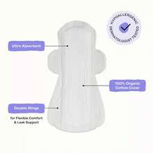 The Honey Pot Company 100% Organic Cotton Cover Calming Herbal Infusion Super Pads - 16ct - 1 - Xem 8