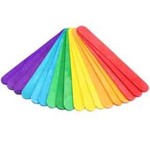 50pcs Handmade Sticks - Natural Wooden Sticks, 3.75 Inch Length, Cork, Suitable For DIY Handicrafts, Gifts(Random Color), Mother's Day, Mom's Gift,Back To School,School Supplies