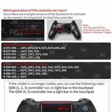 DATA FROG DATA FROG 1Pair L2 R2 Extension Trigger Button For PlayStation4/PlayStation4 Pro/PlayStation4 Slim Controller Gamepad Extender Key Accessories