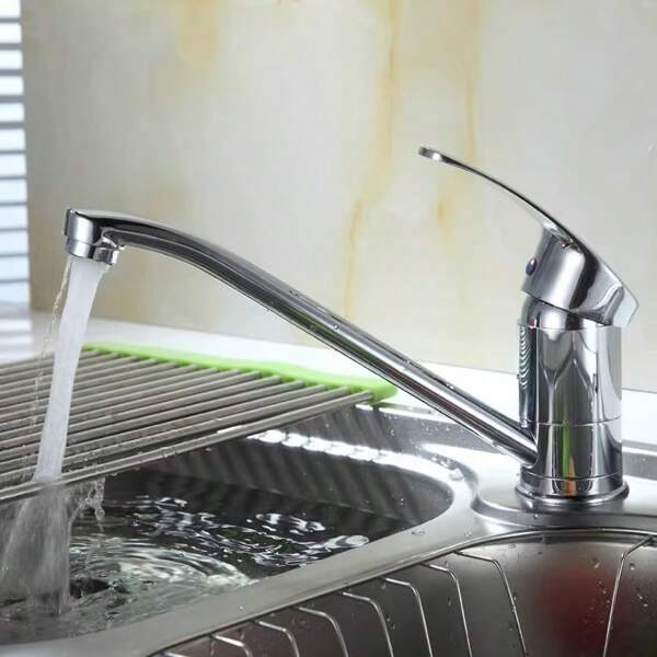 Küche Kalt- und Warmwasser drehbarer Auslauf Armatur, vielseitig einsetzbar für Spüle/Becken/Waschbecken im Badezimmer, Toilette