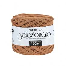 Selected Knitting Yarn 15mm 130 Meters Various Colors - Card 1 - 18 CARAMELO - Ver 2