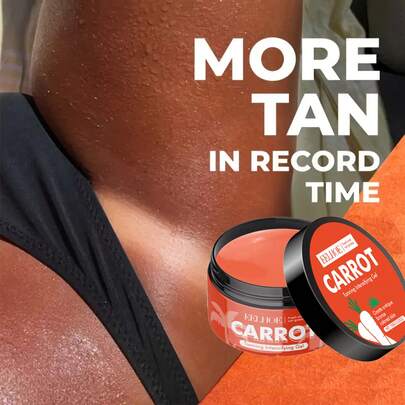 1 件/2 件晒黑霜，面部和身体用自助晒黑油，使用方便，快速晒黑，舒缓滋养，清爽不油腻，便携适合所有皮肤类型户外防晒霜