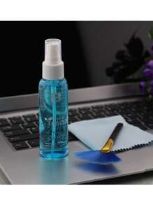 FB Fengbiao FB-QJT001 Reinigungsset: Reinigungsflüssigkeit, Mikrofasertuch, Bürste. Geeignet zum Reinigen und Staubschutz von Laptop, Computer-Tastatur, Digitalfotokamera-Display