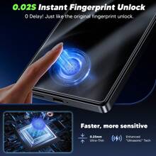 WSKEN Schutzfolie für Galaxy S25 ultra/S25+/S25 Plus/S24+Plus, HD Klar[Auto Dust-Elimination][Fingerabdruck Entsperrung] 9H Härte Schutzglas Displayschutz Folie Zubehör Kratzfest,Bläschenfrei,2 Stück