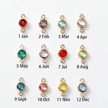 Multi-Stone Birthstone Necklace, Personalized Silver Birthstone Necklace, Family Birthstone Necklace, Birthday Gift, New Year's Gift