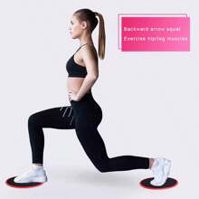 Gleitscheiben für Fitness Yoga Pilates Oberschenkel Schlankheit Bauch-Kern-Training rutschende Platte Übungsboard leise Trainingsausrüstung Bauchfett Verbrennung Gleitscheiben Taillen Trainer Po Straffung Bauchmuskeltrainer Fitnesszubehör