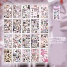 20 张复古风格剪贴贴纸，适用于剪贴簿 DIY 工艺品、学校用品、返校 - 彩色 - 查看 9