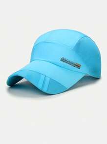 Gorra de béisbol transpirable con protección solar para exteriores, golf, pesca, de secado rápido y ajustable para deportes como correr