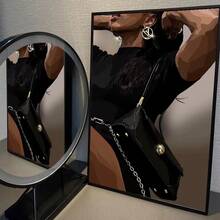 1pc/3PCS Áp phích nghệ thuật treo tường Áp phích trang sức vàng Hip Hop hiện đại Nghệ thuật vải Canvas, Thích hợp cho tường nhà ở và ký túc xá, Trang trí phòng khách và quầy bar, Phòng ăn hoặc phòng tắm, Trang trí phòng, Không khung Chất lượng cao, Nghệ thuật vải Canvas trong nhà/ngoài trời, Không khung/Có khung - Nhiều màu - Xem 17
