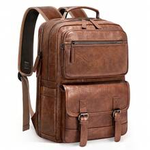 NEWHEY Laptop Backpack Men's Waterproof Backpack Men's 15.6 Inch Fashion Backpack Handbags For Work Travel College Office Bag