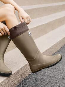 Detachable Portable Rain Boots For Men & Women, Multi-Purpose Outdoor Camping Waterproof Tall Boots, Couple Wading Shoes