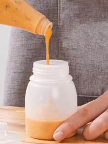 1pc/2pcs/3pcs Leak-Proof Squeeze Bottle With Twist Cap, Suitable For Ketchup, Chocolate Sauce, Syrup, Salad Dressing, Honey, Condiments, Oil, 180ml/300ml/380ml Options For Kitchen And Restaurant