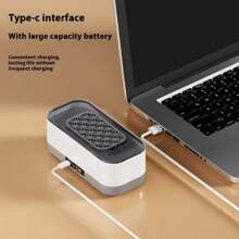 Portable Household Cleaning Machine, Clean Pod Ultrasonic Cleaner, Jewelry Cleaner Machine For Ring, Glasses, Makeup Brush,200mAh