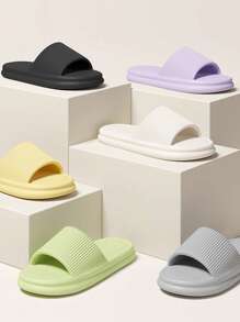 Ciabatte estive universali in EVA per uomo e donna, ciabatte da bagno e doccia antiscivolo, leggere e confortevoli