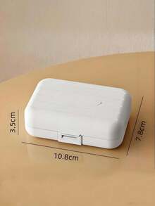 Portable Travel Mini Pill Box, Pill Box, Small Pill Box|Weekly Pill Organizer For Travel, 7-Day Pill Box Organizer, 7 Compartment Pill Box, Waterproof And Moisture Resistant Pill Organizer, Travel Pill Box Dispenser, Fish Oil, Supplement Medication Organizer Dispenser For Pocket, Wallet, Travel Pill Box,Storage Box, Weekly Medication Box, Portable Medication Box - Multicolor - View 16