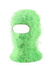 Balaclava Desgastada Máscara de Esqui Unissex - Balaclava Tricotada Máscara de Rosto Completo à Prova de Vento Desgastada Shiesty à Prova de Vento para Clima Frio
