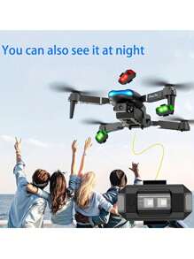 1pc Rechargeable 7-Color LED Flashing Warning Light, Motorcycle Night Riding Light, Multiple Lighting Modes, Suitable For Motorcycle, Car, Bicycle, Drone, Helmet Night