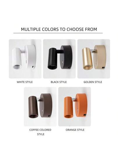 Wireless Magnetic Suction Controlled Charging Wand Lamp, Reading Night Light, Bedroom Lighting, Spotlights view 4