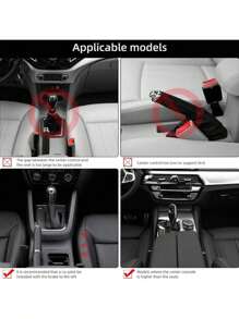 Adjustable Car Armrest Pad With Cup Holder, Comfortable Armrest Extender, Height Adjustable Arm Rest Storage Box For Most Vehicles