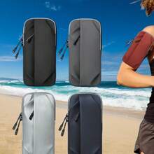 1pc Creative Sports Running Arm Phone Bag, Unisex One Shoulder Crossbody Wrist Pouch, Fitness Travel Gear Waterproof Arm Phone Bag To Hold Phone, Coins, Earphones, Etc. - Multicolor - View 1