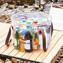 1PC 20L Portable PVC Water Storage Bucket - Folding Wash Basin, Ideal For Camping, Fishing, Hiking, Boating, Travel & Outdoor Gardening, Collapsible Bucket, Camping Water Storage Container - Multicolor - View 7