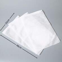 30 Pcs Shoe Drying Accessories White Shoes  Bag Non-Woven Sunscreen Moisture-Proof Shoe Bag Mildew Proof Dust Bag Shoe Storage Belt Drawstring