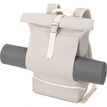 Johnny Urban Roll Top Backpack For Women And Men Allen Large Rucksack For School University Work Laptop Compartment 16 Inch WaterRepellent - Grey - View 4