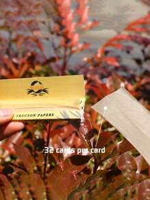 50 Books/Box Of Cigarette Paper, 32 Pieces Of 110mm Brown Pre-Rolled Paper/Book Handmade Roll Paper Accessories, Ultra-Thin Slow Burning Roll Paper With Tip, For Christmas Gifts, Halloween Gifts, Valentine's Day Gifts, New Year Gift Parties And Holiday Supplies, Easy To Carry