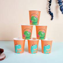 10/25/50 Pieces, 9-Ounce Cartoon Animal Themed Paper Cup Party Supplies, Disposable Party Paper Cups. Suitable For Multiple Use, Picnic Supplies, Birthday Parties, Camping, Decoration, And Celebration Events. Party Gifts, Bridal Showers, Restaurant Decorations, Kitchen Utensils, Parties, Dinosaurs, Whales, Bees, Elephants